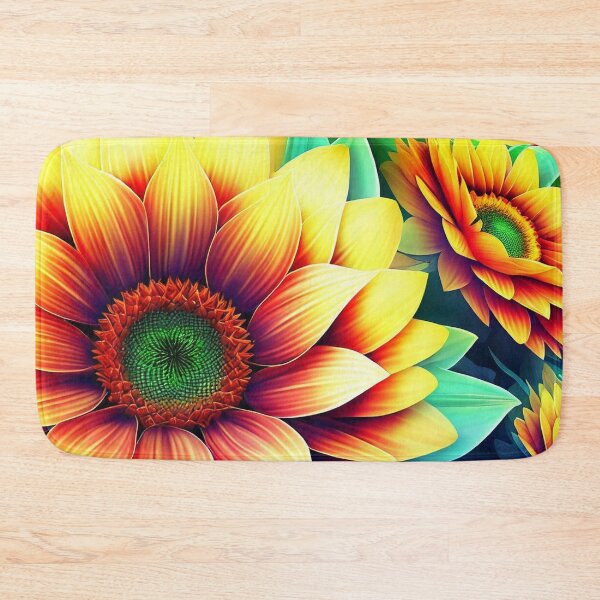 Item preview, Blossoming Radiance: Vibrant 3D Flowers 9 designed and sold by The Digital Compass.