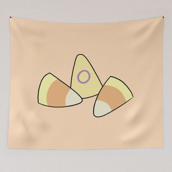 Item preview, Candycorn Intersex PRIDE designed and sold by artofzan.