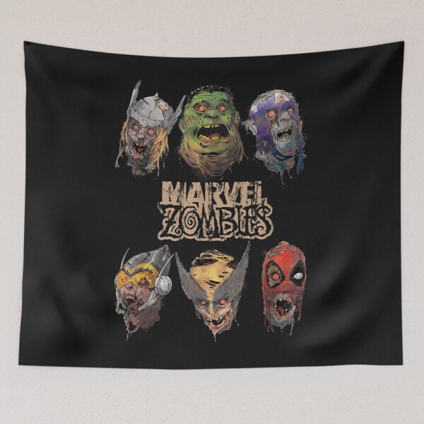 Item preview, Zombies Group Shot Zombie Heads designed and sold by AmyPippin.