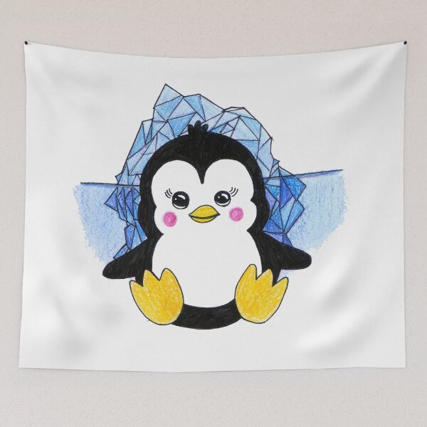 Item preview, Cute Baby Penguin Animal Art Design designed and sold by HighArtDesigns.