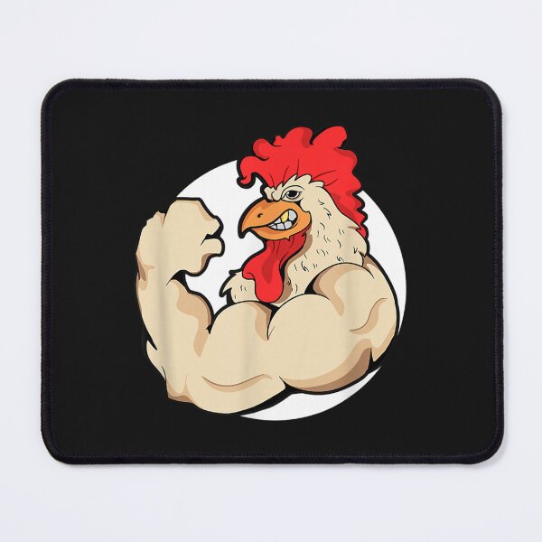 Item preview, Mens Muscles Rooster's Funny Chicken Shirt. Training Mascots  designed and sold by AmyPippin.