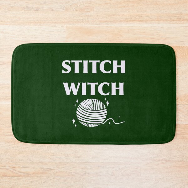 Item preview, Stitch Witch with yarn ball designed and sold by zoiefadelas.