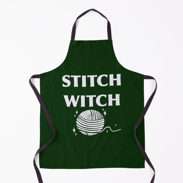 Item preview, Stitch Witch with yarn ball designed and sold by zoiefadelas.