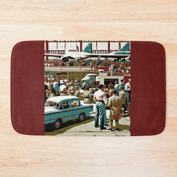 Item preview, Mid-Century Airport Terminal designed and sold by ParaPrints.