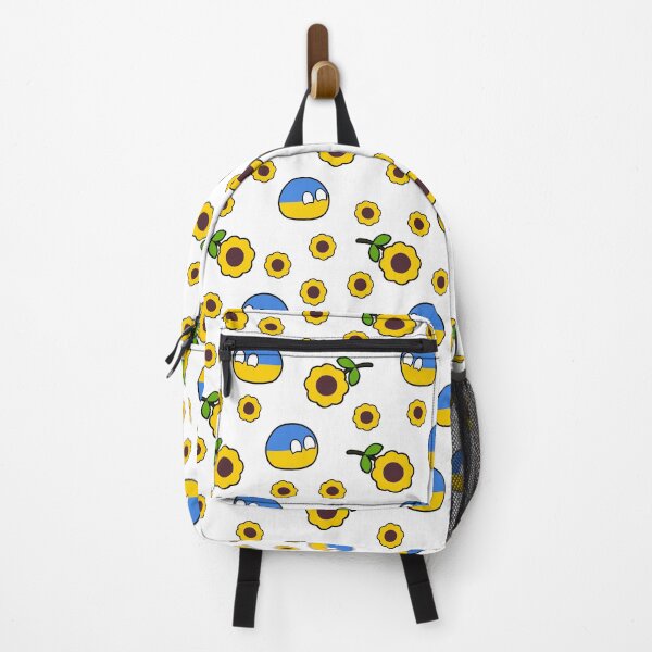 Item preview, ukraineball and sunflowers designed and sold by Countryballs Shop.