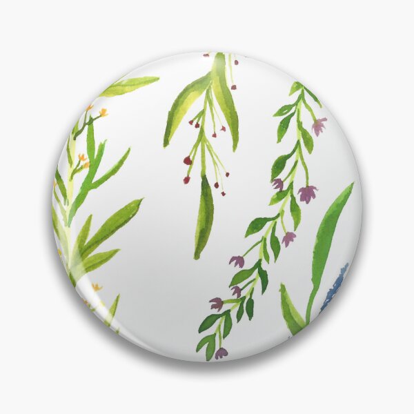 Item preview, Leafy Watercolour Pattern designed and sold by MakenahS.
