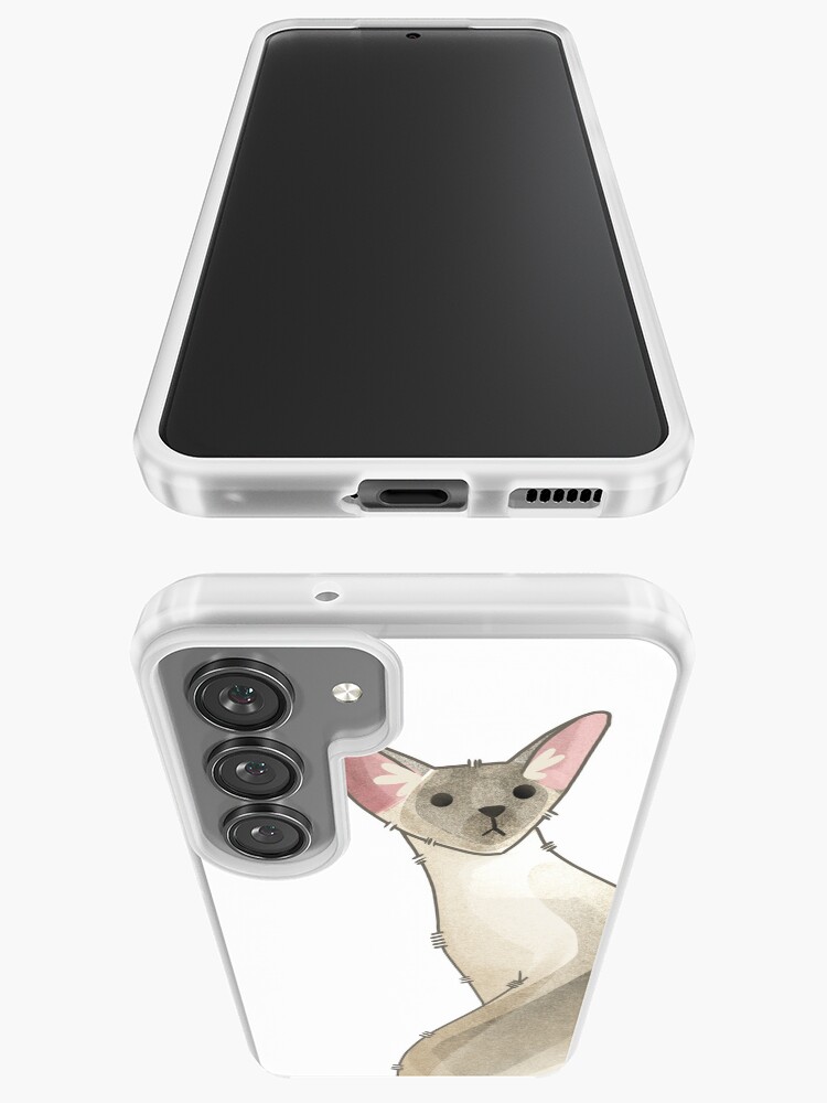 Thumbnail 3 of 4, Samsung Galaxy Phone Case, Siamese point cat designed and sold by FelineEmporium.