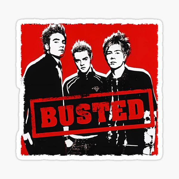 Busted Definition Sticker for Sale by Kweee