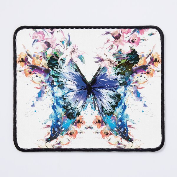 Artikelvorschau, Schmetterling, Aquarelle, Boho, ethnisch, Natur, Frühling, Mitte, Blumen, entworfen und verkauft von mintdiamond21.