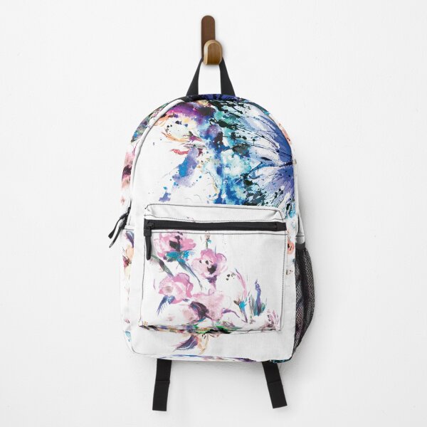 Item preview, butterfly, watercolors, boho, ethnic, nature, spring, center, floral,  designed and sold by mintdiamond21.