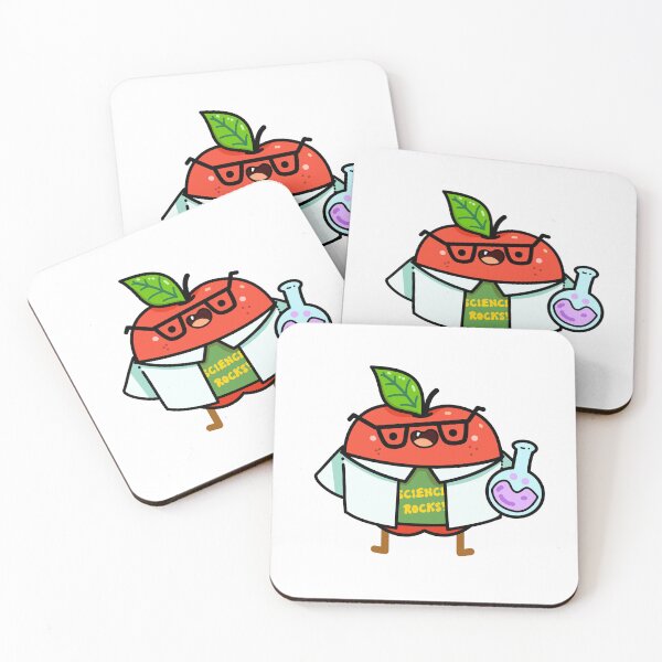 Item preview, Kawaii Apple Scientist designed and sold by kawaiilife.