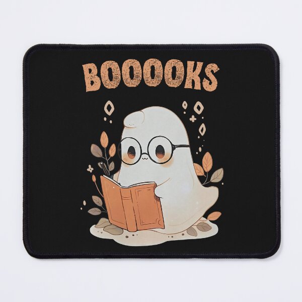 Item preview, Funny Halloween Cute Ghost Book Reading School Teacher designed and sold by mainana78.