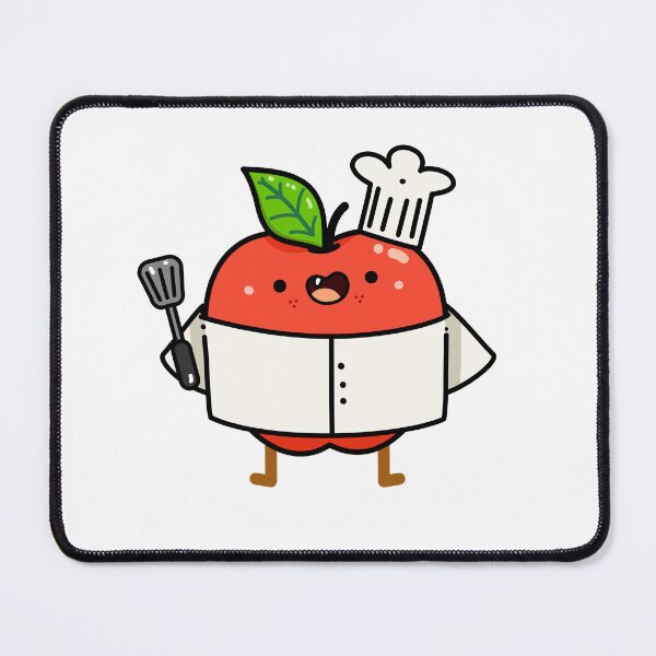 Item preview, Kawaii Apple Chef designed and sold by kawaiilife.