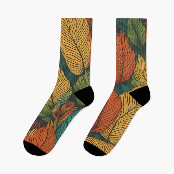 Item preview, Bold and Colourful Autumn Leaves Design designed and sold by RandomJunction.