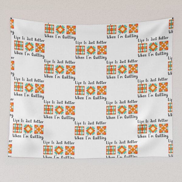 Item preview, Life Is Just Better When I_m Quilting Quilter Quilt Patchwork designed and sold by zoiefadelas.