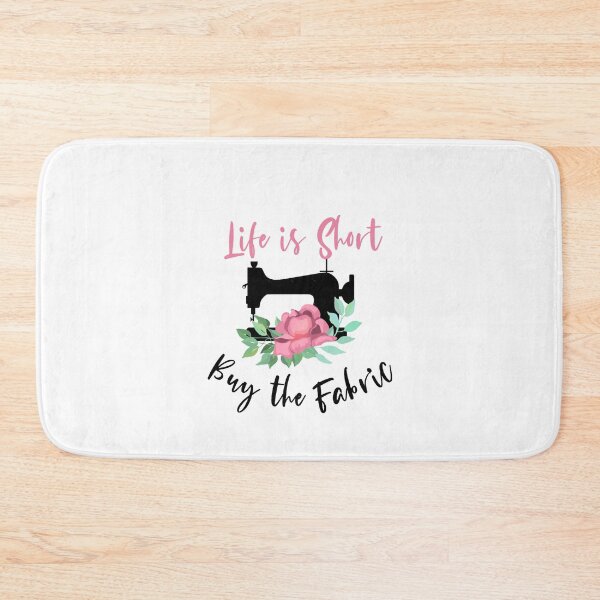 Item preview, Life is Short, Buy the Fabric designed and sold by zoiefadelas.