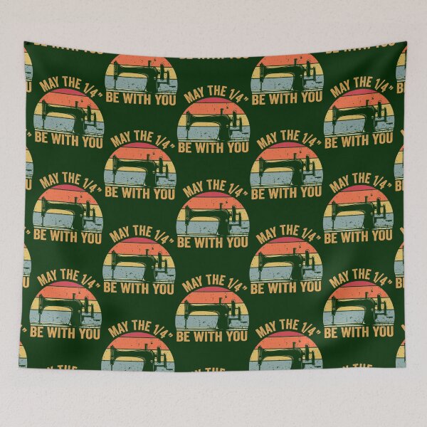 Item preview, May The 14 Be With You Sewing Machine Quilting Vintage Funny Womens designed and sold by zoiefadelas.