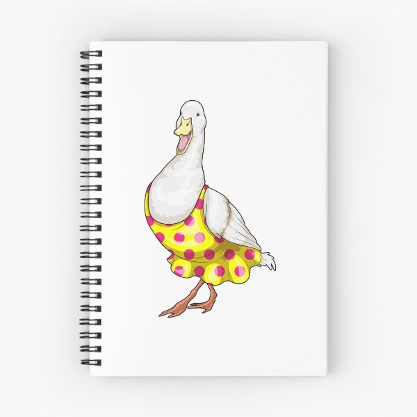 Item preview, Duck Polka Dots Dress designed and sold by Snabdesign84.