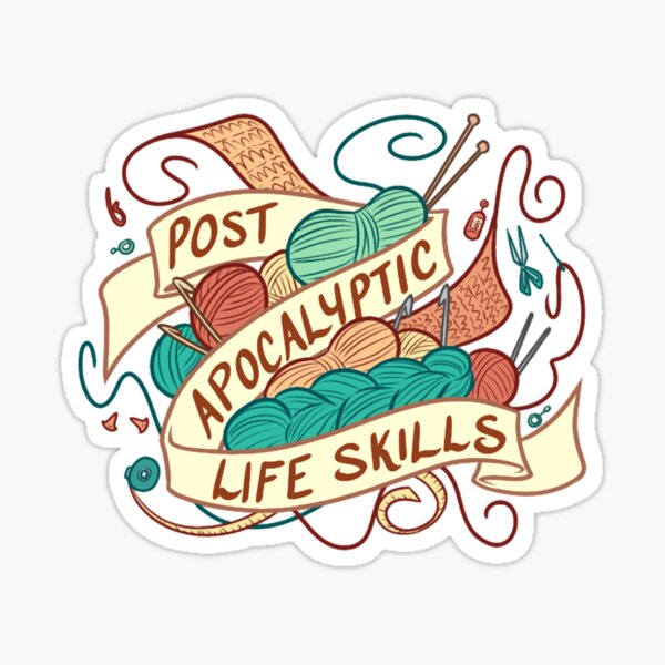 Item preview, Post-Apocalyptic Life Skills designed and sold by zoiefadelas.