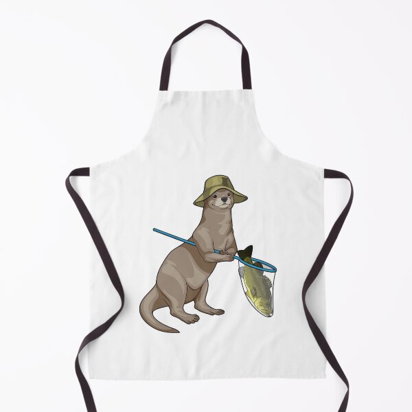 Item preview, Otter Angler Fish Fishing designed and sold by Snabdesign84.