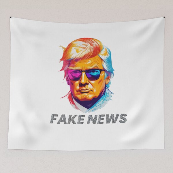 Item preview, Fake News - Trump 2024 designed and sold by MNSDesignHub.