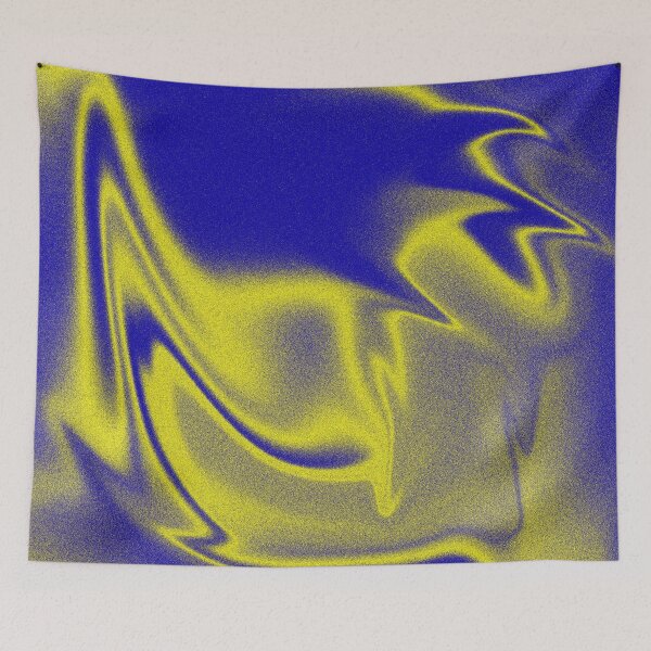 Item preview, Blue and Yellow liquid gradient designed and sold by Pattrenonly.