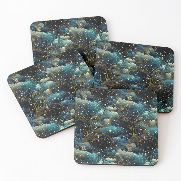 Item preview, Cosmic Whispers: Twombly & Rothko blending inspiration - N 28 designed and sold by Moisky Patterns.