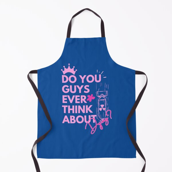 Item preview, Do you guys ever think about dying, Barbenheimer 2023, black and pink designed and sold by klay-mallett.