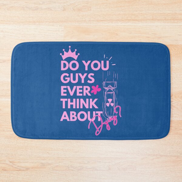 Item preview, Do you guys ever think about dying, Barbenheimer 2023, black and pink designed and sold by klay-mallett.