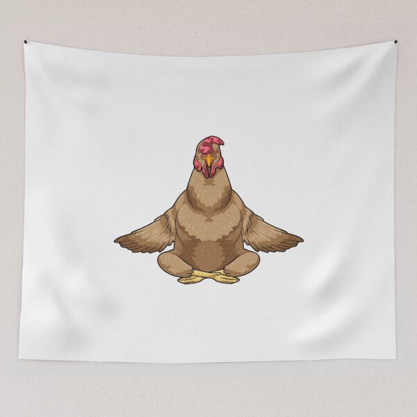 Item preview, Chicken Yoga Fitness Meditation designed and sold by Snabdesign84.