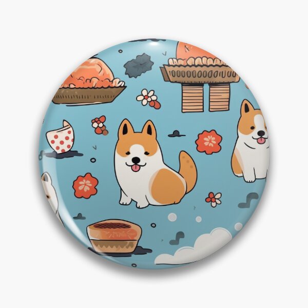 Aperçu de l'œuvre Modèle sans couture mignon chien créée et vendue par SorryCatPlay.