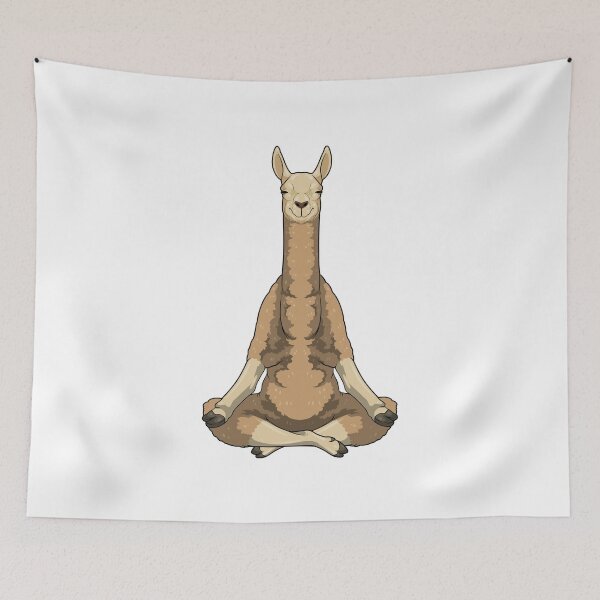 Item preview, Llama Yoga Fitness Meditation designed and sold by Snabdesign84.