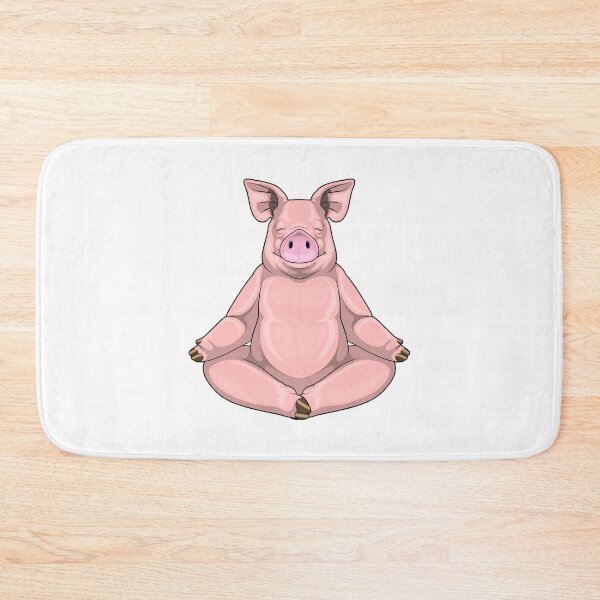 Item preview, Pig Yoga Fitness Meditation designed and sold by Snabdesign84.
