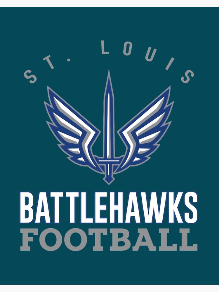 St. Louis BattleHawks Logo XFL Team | Art Board Print