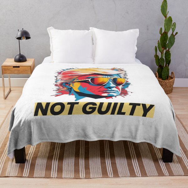 Item preview, Not Guilty - Trump 2024 designed and sold by MNSDesignHub.