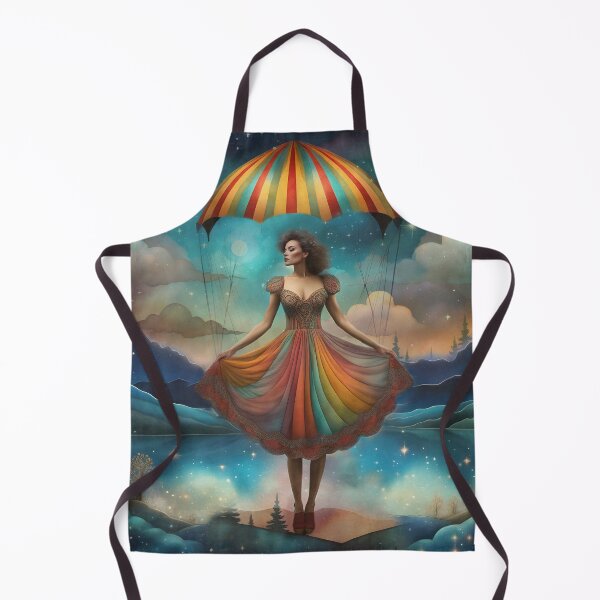 Item preview, Whimsical Parachute Dress designed and sold by Tau Tia L Douglass.