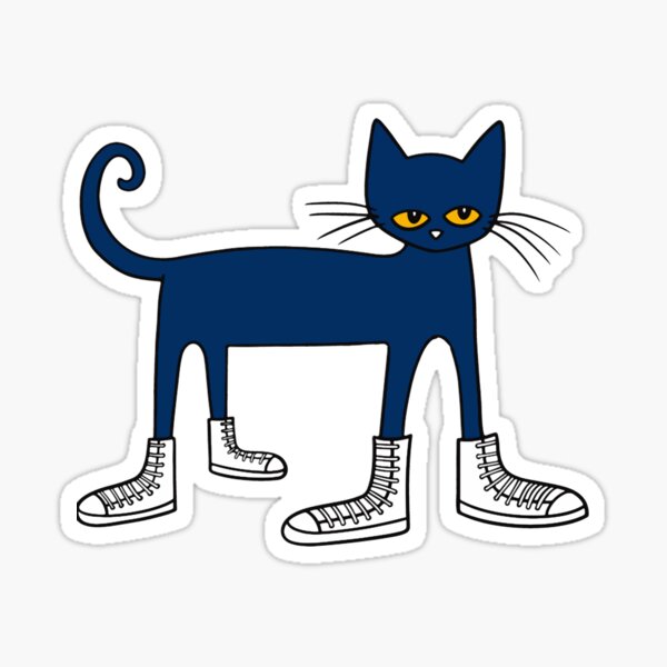 Artikel-Vorschau von Pete die Katze, ich liebe meine weißen Schuhe, designt und verkauft von ClovisBreton.