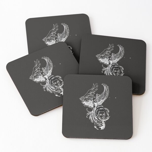 Item preview, Phoenix And Geisha designed and sold by ClovisBreton.
