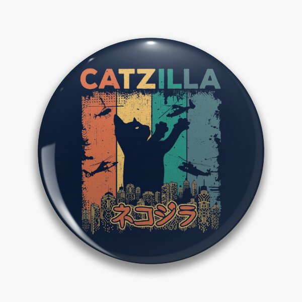 Item preview, Catzilla Funny Catzilla designed and sold by HarrySatterfiel.