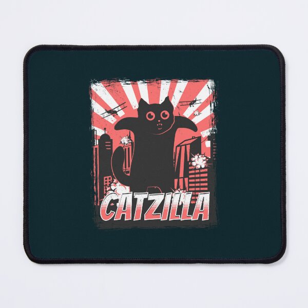 Item preview, Catzilla Funny Kaiju Cat designed and sold by HarrySatterfiel.