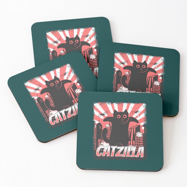 Item preview, Catzilla Funny Kaiju Cat designed and sold by HarrySatterfiel.