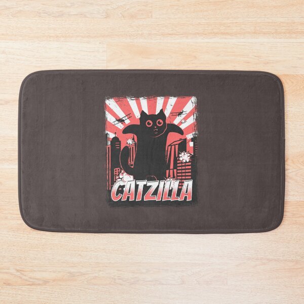 Item preview, Catzilla Funny Kaiju Cat designed and sold by HarrySatterfiel.