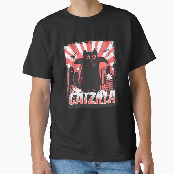 Item preview, Catzilla Funny Kaiju Cat designed and sold by HarrySatterfiel.