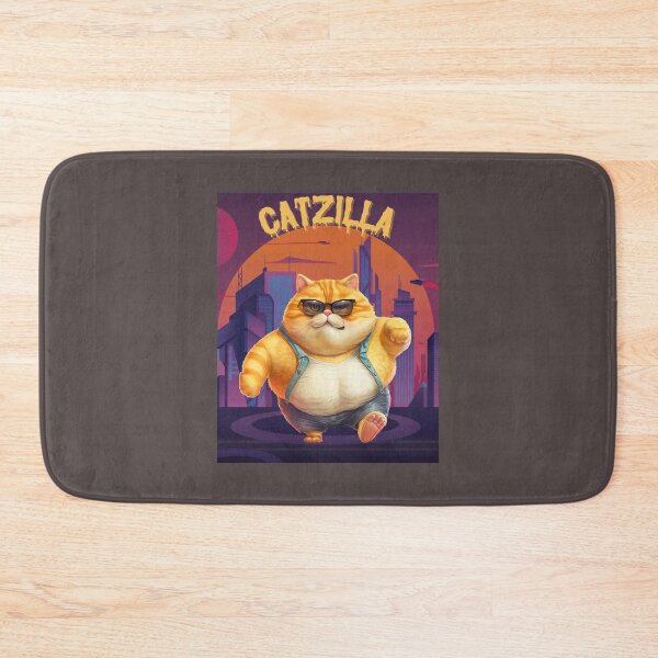 Item preview, Catzilla funny designed and sold by HarrySatterfiel.