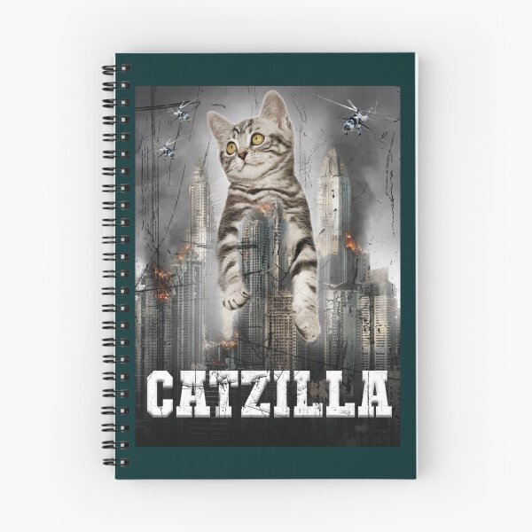 Item preview, Catzilla gift - funny catCat gifts for him  designed and sold by HarrySatterfiel.
