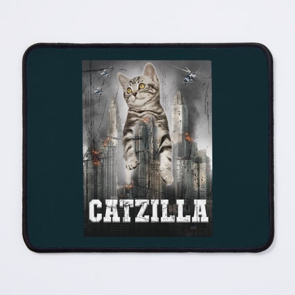 Item preview, Catzilla gift - funny catCat gifts for him  designed and sold by HarrySatterfiel.