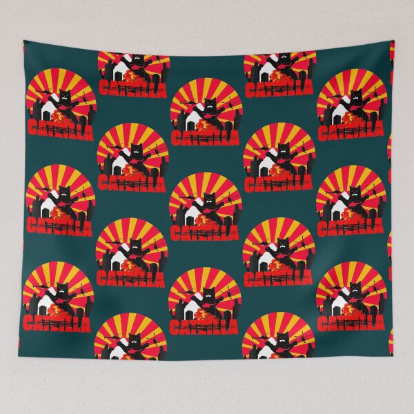 Item preview, CATZILLA IS BACK designed and sold by HarrySatterfiel.