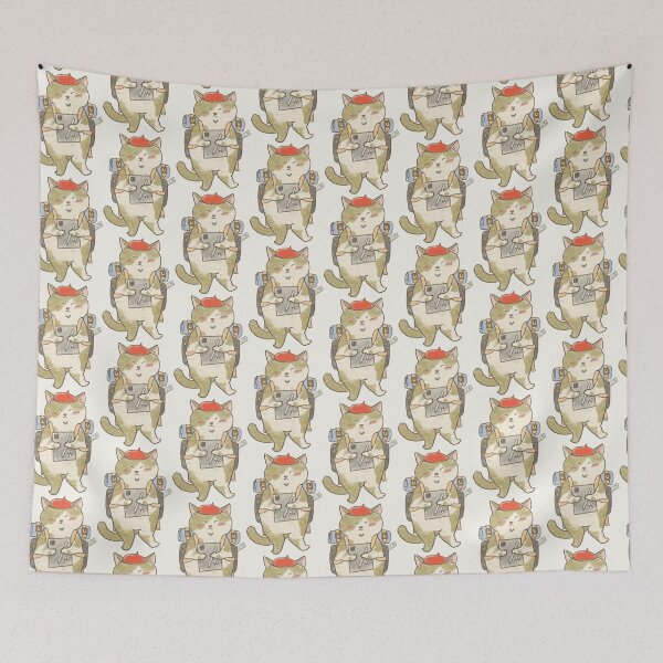 Item preview, Back to school Tabby Mask Cats - Hairball Social Club Family designed and sold by OzzyMac.