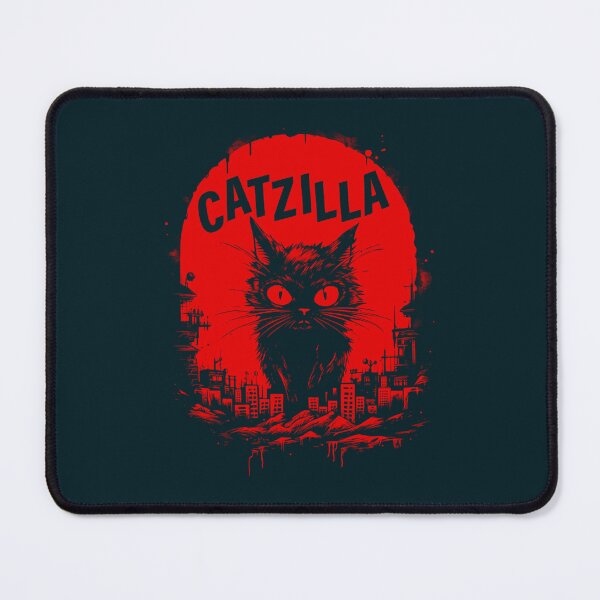 Item preview, Catzilla Japanese cat designed and sold by HarrySatterfiel.