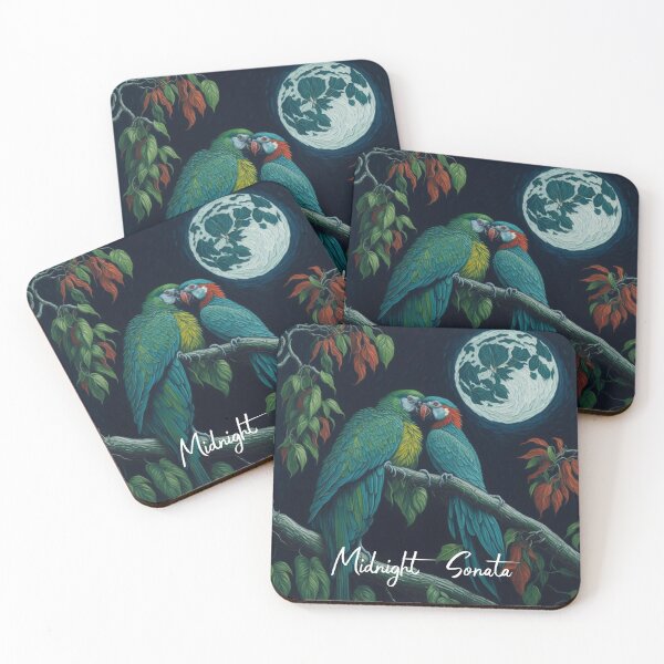 Item preview, Love Birds at Midnight designed and sold by Paleo5135.